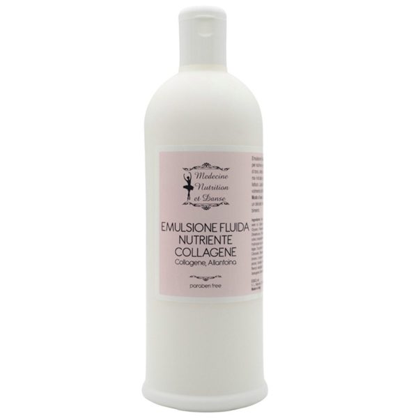 Emulsione Fluida Nutriente al Collagene 500 ml linea corpo e capelli