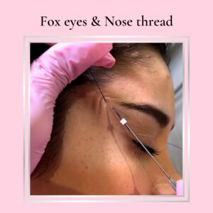 Fox Eyes & Nose Thread Online Tutorial
